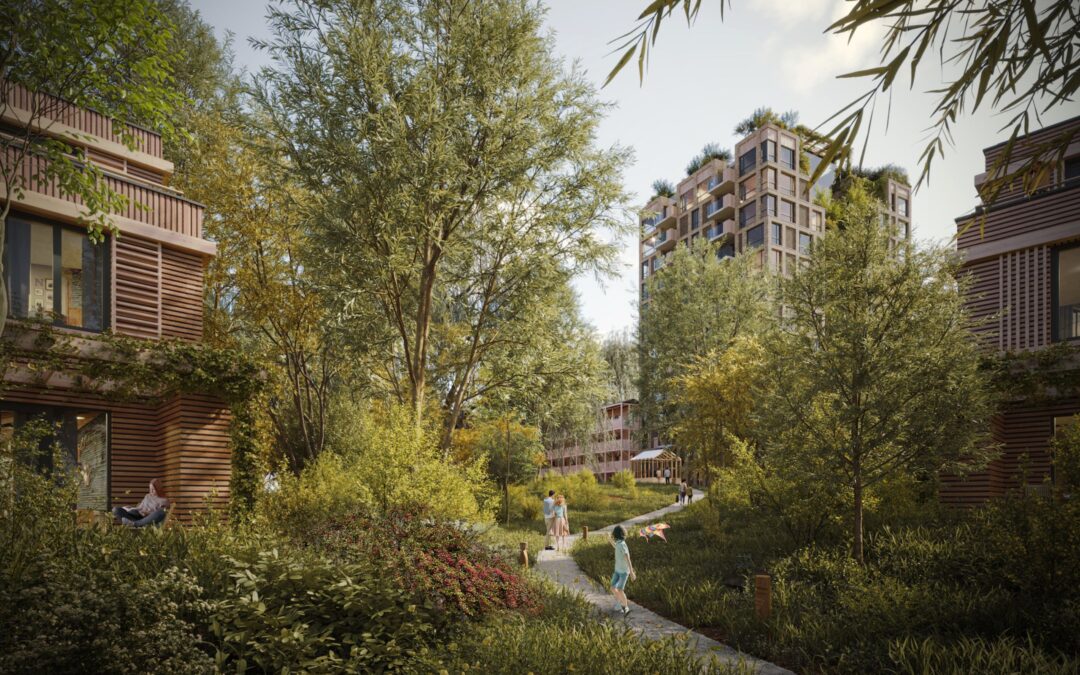 Timpaan en Ouwehand Bouw winnen met Fortunapark tender Gemeente Vlaardingen 235 woningen in een bijzonder groene wijk