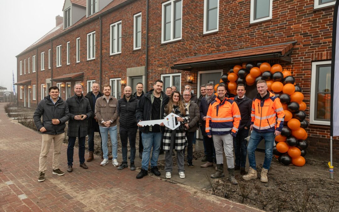 Succesvolle oplevering 31 middenhuurwoningen Park Triangel Waddinxveen