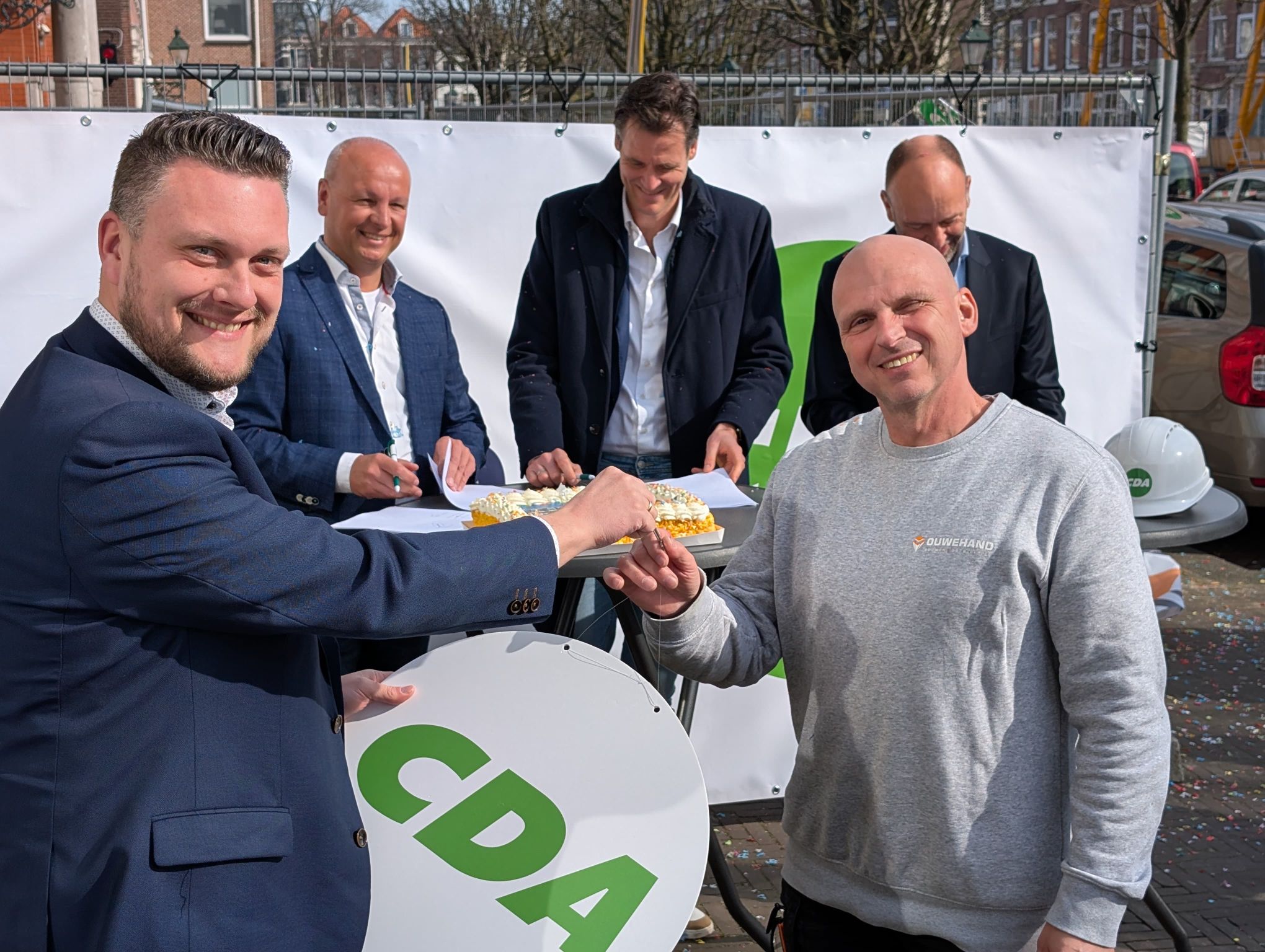 Verbouwing CDA-partijbureau gestart