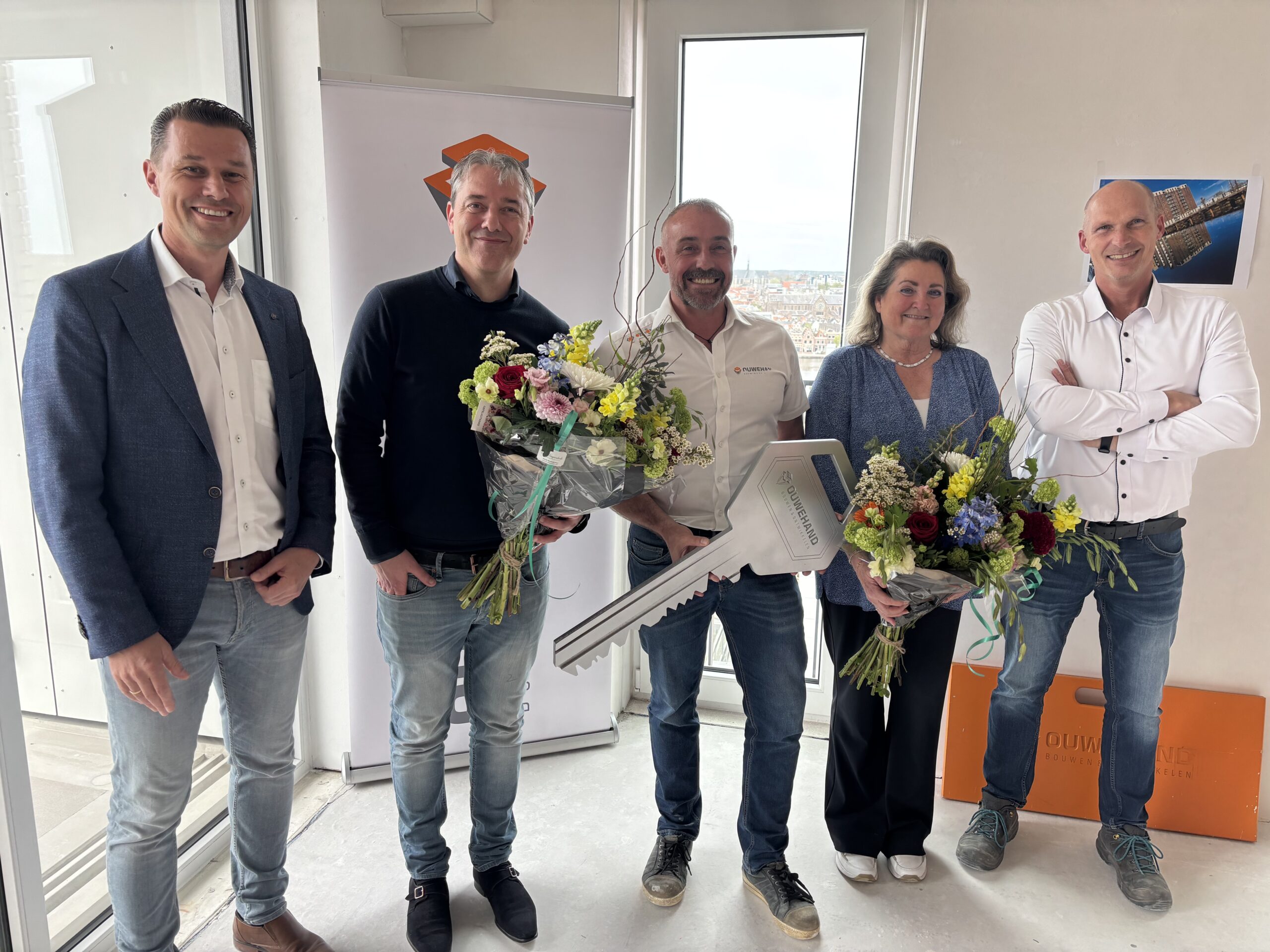 Feestelijk moment in Alkmaar