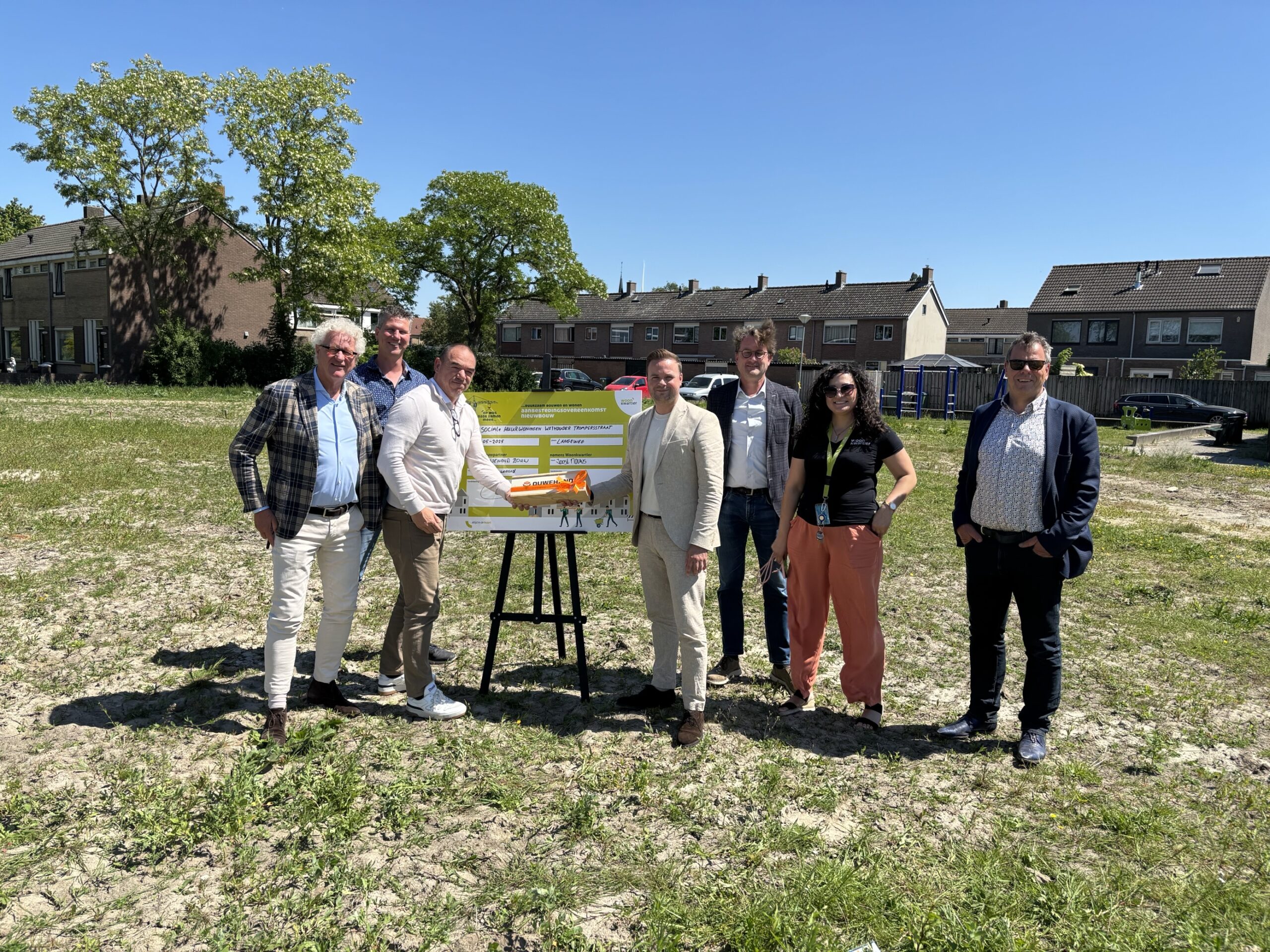 Bouwen in Langeweg: 10 levensloopbestendige sociale huurwoningen
