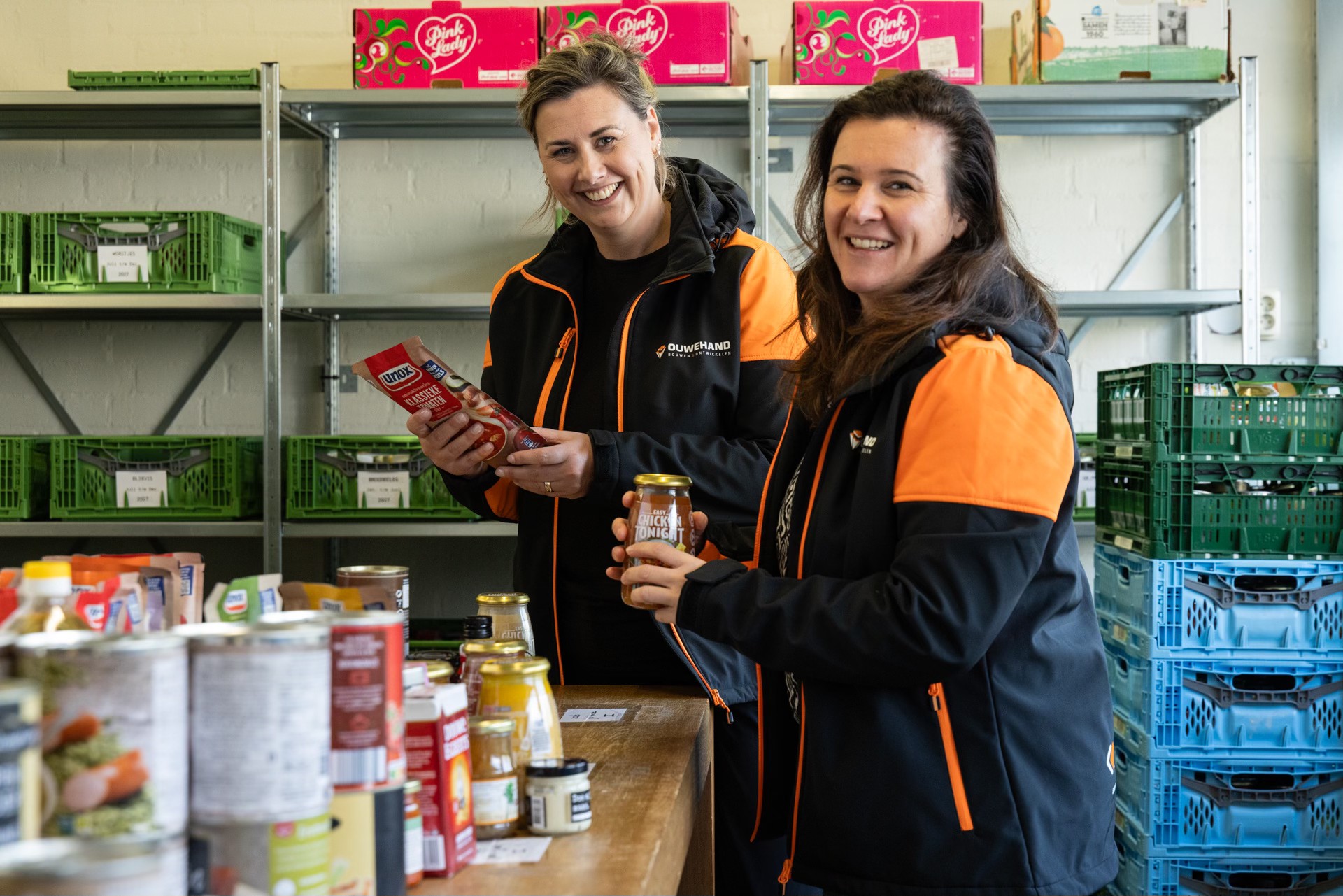 Samen aan de slag voor de Voedselbank Katwijk en Gorinchem